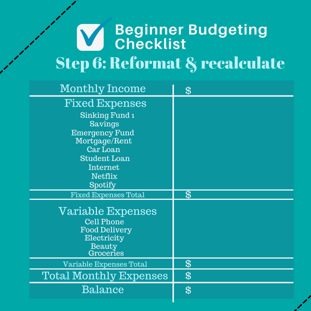 Budgeting for beginners