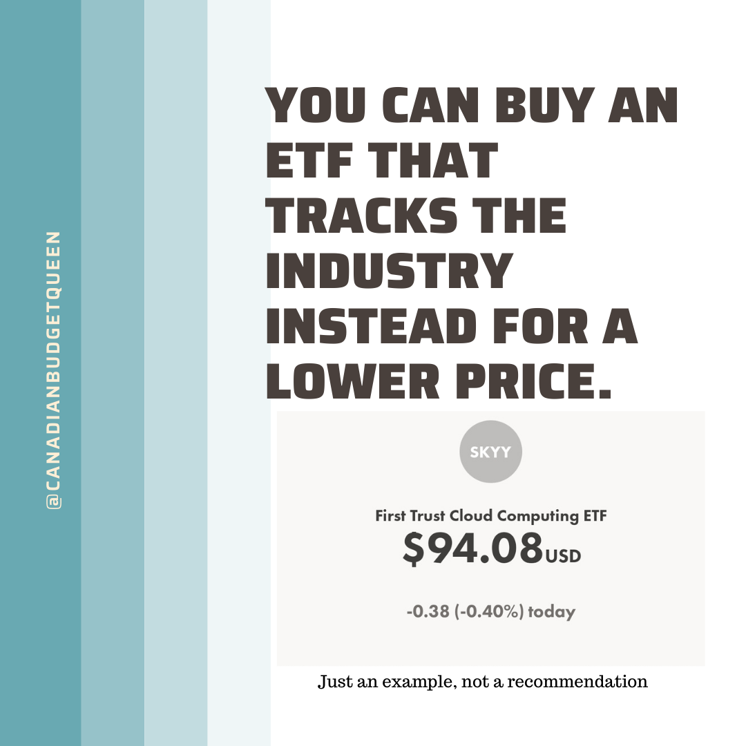 ETF's vs stocks