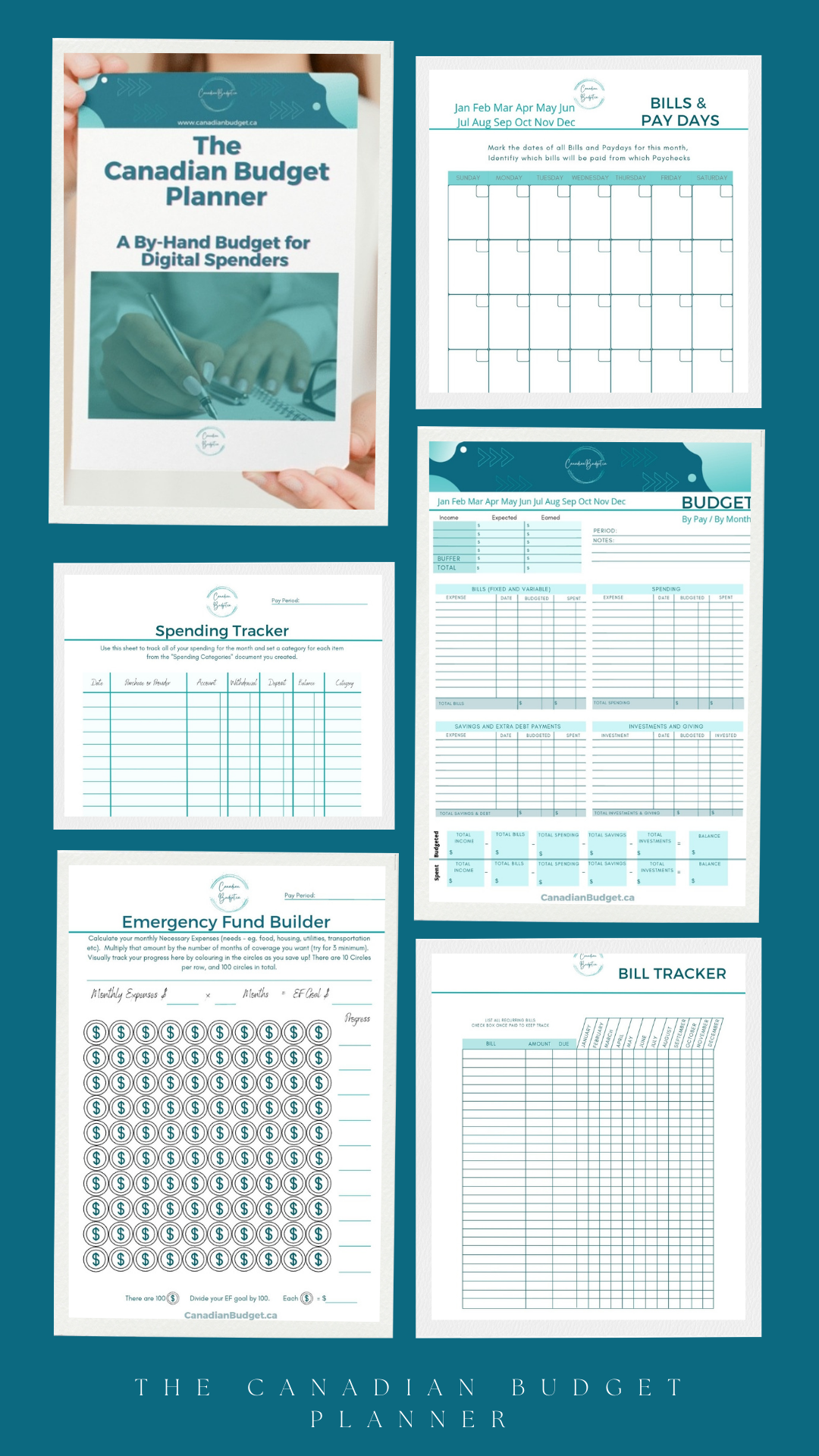 Budget planner Canada - Canadian budget planner