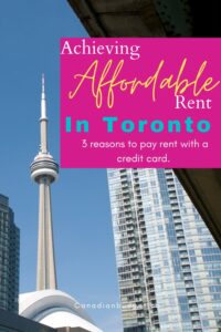 affordable rent in Toronto