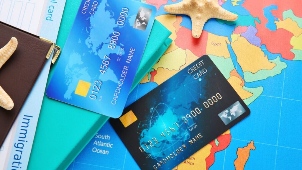 Best Travel Credit Cards on a map