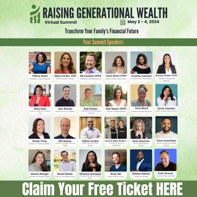 Raising generational wealth speakers