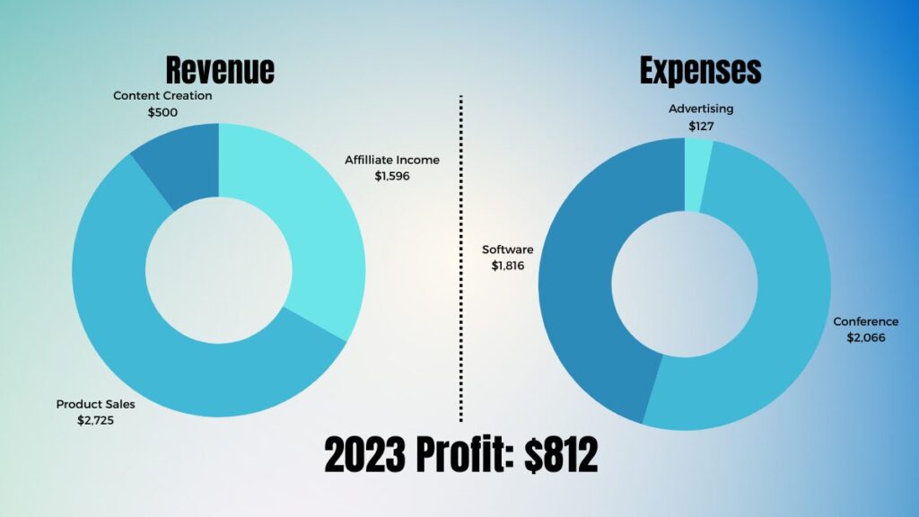 Beginner blogger profit