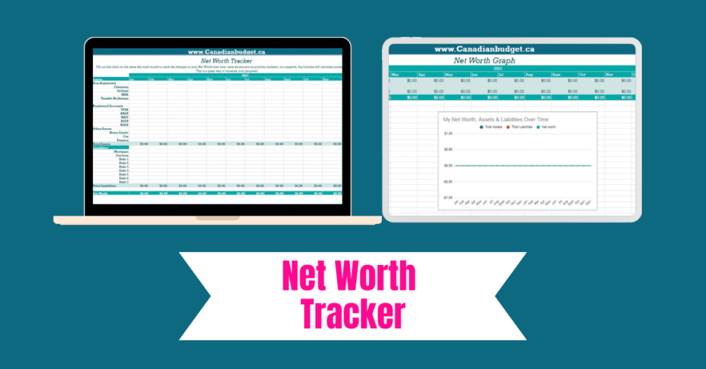 Invest In Yourself Course Bonus - net wroth tracker